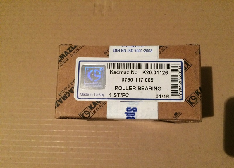 ПОДШИПНИК РОЛИКОВЫЙ КОНИЧЕСКИЙ 49&sbquo;2х103&sbquo;1х43&sbquo;6 (ст. 0750.117.009) Kacmazlar